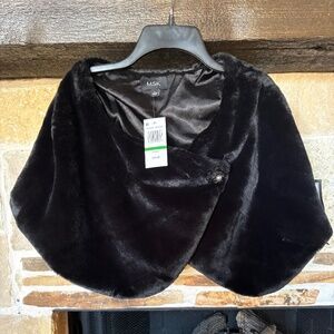 MSK Faux Fur Shrug